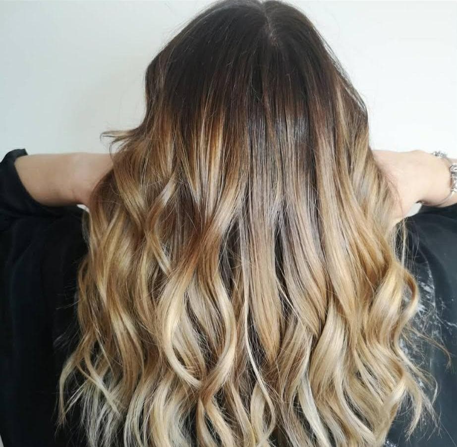 Ombré hair — réalisation Syne Coiffure